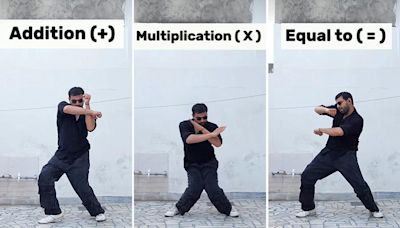 This professor just dropped a reel on dance styles for different math equations