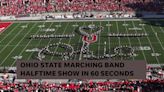 Bach in business, the Ohio State band performs one last crescendo at halftime vs. Michigan