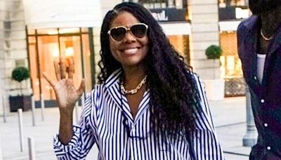 Gabrielle Union's Classic Striped Button-Up Is the Gold Medalist of Her Paris Olympics Wardrobe