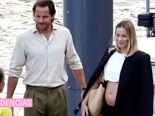 ¿Margot Robbie está embarazada? Difunden fotos que muestran la posible llegada de bebé