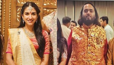 Radhika And Anant Exude Unreal Glow During Graha Shanti Puja - PICS