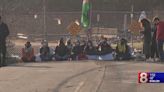 10 protestors arrested after blocking Pratt & Whitney entrance in Middletown