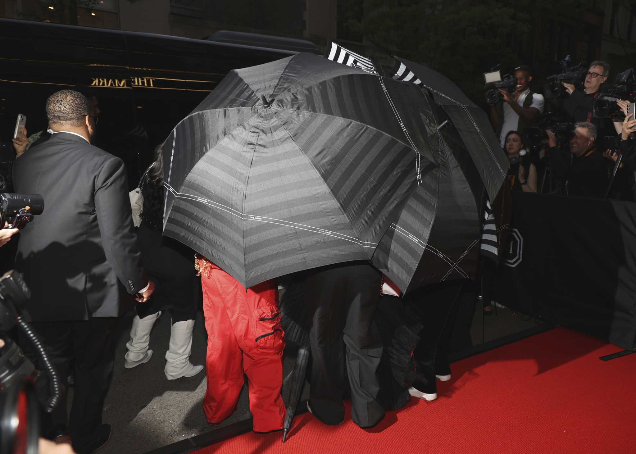 Met Gala photos: Outside the Mark Hotel, the carpet before the carpet