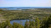 Avoid the crowds at Acadia by hiking this steep trail with granite steps