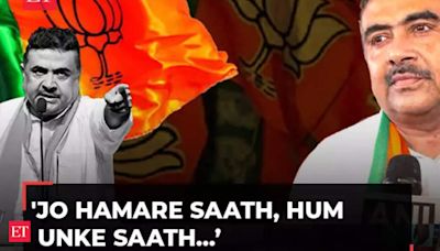 'Jo Hamare Saath, Hum Unke Saath’ remarks: BJP’s Suvendu Adhikari clarifies 'My statements personal…'