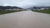 Sistema frontal: Senapred declara alerta roja en Concepción por desborde de río Andalién - La Tercera