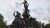 France's May Day protests turn into political battlefield ahead of EU elections