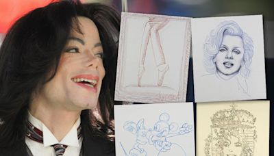 Michael Jackson's Purported Signed Sketches to Be Auctioned Off, Estate Skeptial