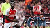 Arsenal player ratings vs Aston Villa: What a day for Man City! Gunners fall apart after Liverpool loss as Gabriel Jesus and Leandro Trossard flop before David ...