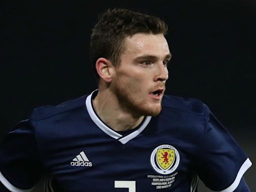 "I was thrown in at the deep end and had to learn on the job. It will be pretty special if I tick this one off": Andrew Robertson opens up on the prospect of setting Scotland record at Euro 2024