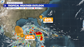 Tropics: AL 92 approaches NE Florida coast, second disturbance 60% chance of development