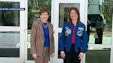 NASA astronaut visits New Hampshire with Sen. Jeanne Shahen