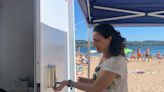 Crema solar gratuita para los bañistas en las playas del Concello de Ferrol