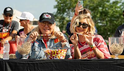 Donna Kelce Made Taylor Swift–Inspired Friendship Bracelets at Kansas City Chiefs Pregame Tailgate