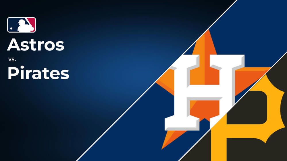 How to Watch the Astros vs. Pirates Game: Streaming & TV Channel Info for July 29