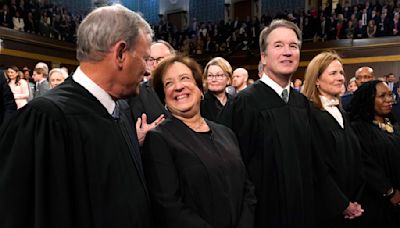 Dissenting Justice Kagan Appears to Shade Alito for Flying Upside-Down Flag