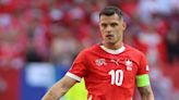 Granit Xhaka reveals he played in England defeat through injury