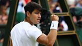 Carlos Alcaraz continues Wimbledon title defence with hard-fought semi-final win over Daniil Medvedev