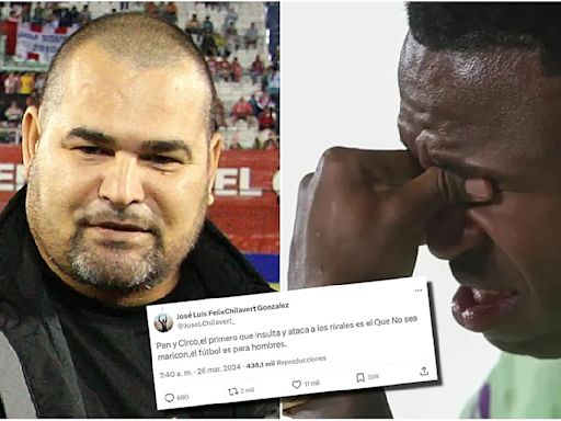 Chilavert golpea a Vinicius: "No sea maricón, el fútbol es para hombres"