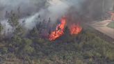 Roads reopen as crews work to contain grass fire in SW Miami-Dade - WSVN 7News | Miami News, Weather, Sports | Fort Lauderdale