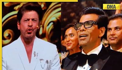 IIFA 2024 viral video has Karan Johar touching Shah Rukh Khan’s feet, we are teary eyed