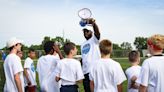 Carolina Panthers OL Taylor Moton gives back to community with 517 Football Camp