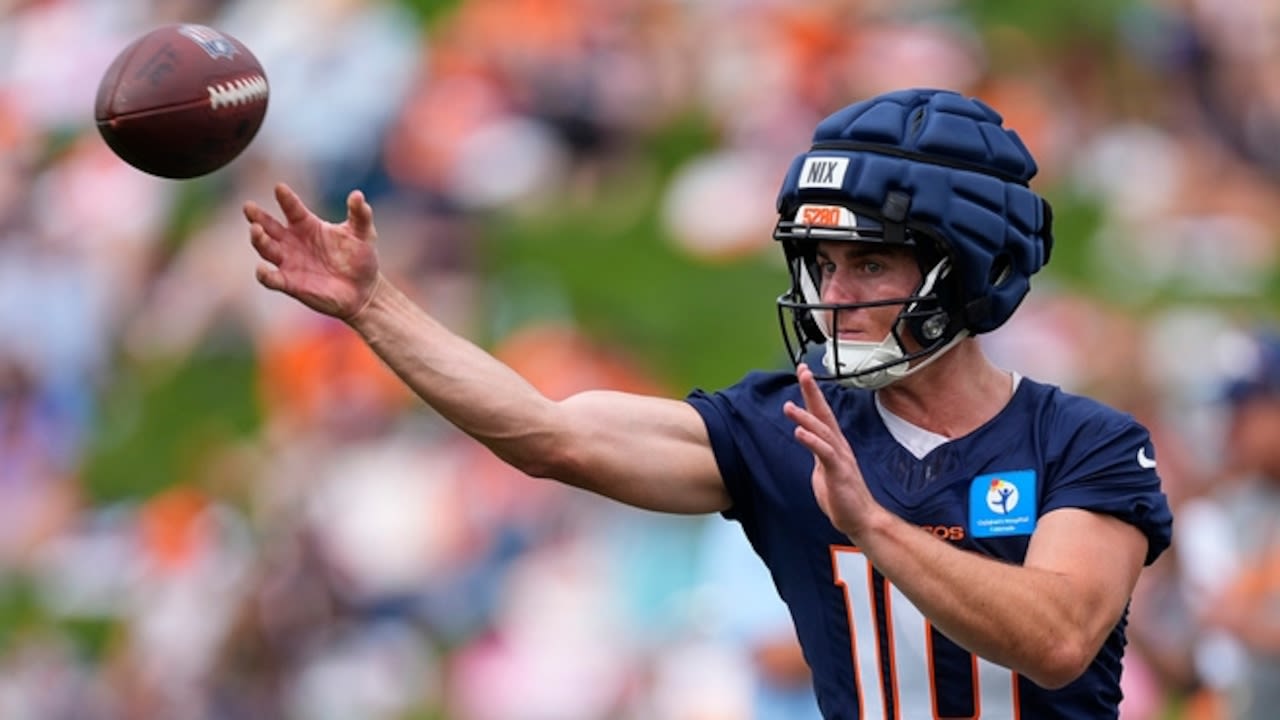 NFL training camp 2024: Denver Broncos’ first depth chart has Bo Nix listed as the No. 3 quarterback