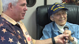 "I was very lucky': Students surprise 106-year-old WWII vet as she teaches history class