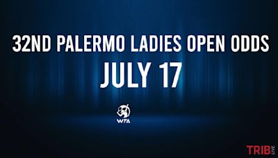 32nd Palermo Ladies Open Women's Singles Odds and Betting Lines - Wednesday, July 17
