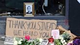 Fans pay tribute in London and Dublin to ‘beautiful soul’ Sinead O’Connor
