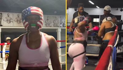 Terence Crawford takes notice as Claressa Shields beats up troll in sparring