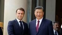 French President Emmanuel Macron urged Chna's Xi Jinping not to allow the export of any technology that could be used by Russia in its invasion of Ukraine