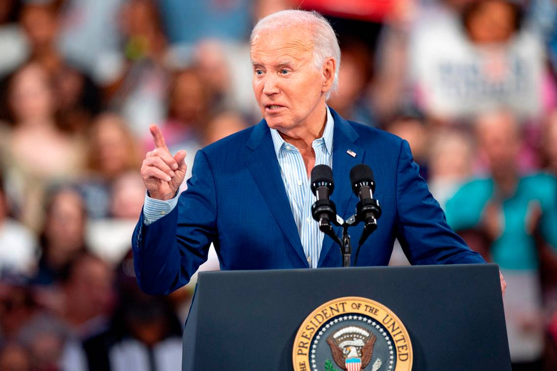 Joe Biden’s staying in the race no matter what. We may be in trouble, people | Opinion