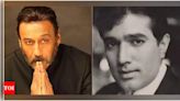 Jackie Shroff remembered the late legendary actor Rajesh Khanna on his death anniversary. | Hindi Movie News - Times of India