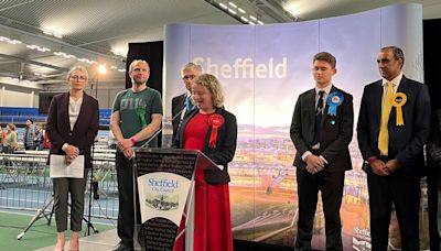 Landslide Sheffield victory for Labour as they win all six seats