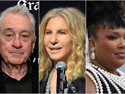 Robert De Niro and Lizzo lead celebrity reactions to Biden dropping out of presidential race