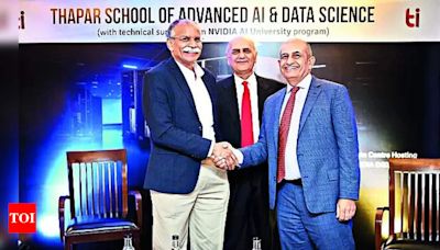 Thapar Institute partners with NVIDIA to establish AI school | Chandigarh News - Times of India