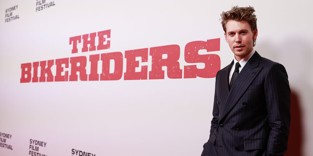 Austin Butler is Classically Handsome in Pinstriped Suit at ‘The Bikeriders’ Sydney Premiere