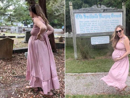 Pregnant Mom's Viral Search for Baby Name in Cemetery Is Complete! Find Out the Unique Name She Chose Off a Grave