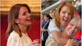 Fans de Spice Girls están “decepcionados” porque Geri Halliwell abrazó a Nadine Dorries tras final de Eurocopa