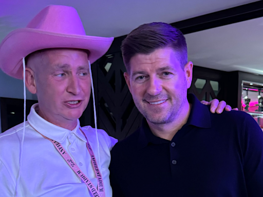 Taylor Swift fans thrilled as Liverpool FC legend Steven Gerrard spotted partying at Anfield gig