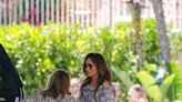 Jennifer Lopez Wore the Springiest Floral Sundress While Celebrating Mother's Day With Ben Affleck and Their Moms