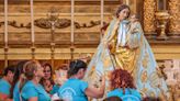 La Virgen de la Salud se viste de gala para las Fiestas Mayores de Elda