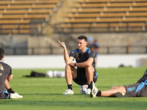 Lionel Scaloni se inclinó por un histórico de la Selección argentina para el debut en la Copa América