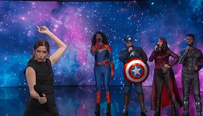 Kathryn Hahn Recaps Entire Marvel Timeline (By Singing)