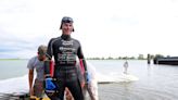 2 men to swim across Lake Michigan, an arduous adventure few have accomplished