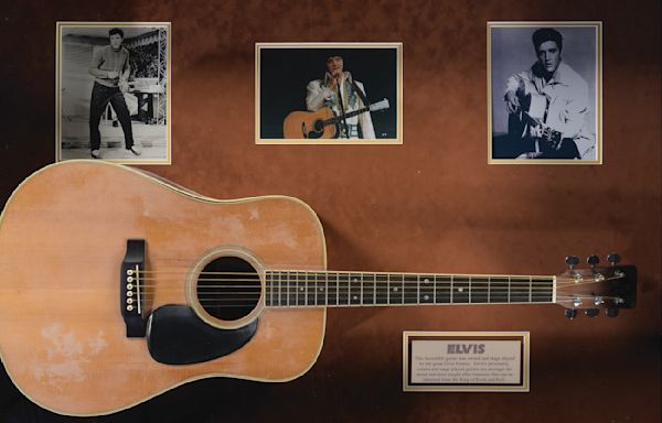 Elvis Presley's Martin Acoustic Guitar Can Now Be Yours - Maxim