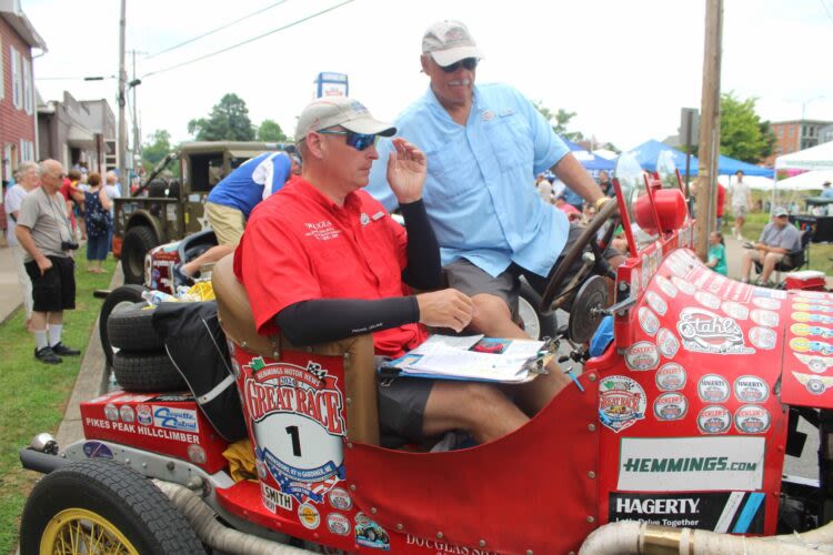 Lewisburg witnesses the Great Race