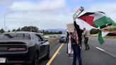 Pro-Palestine protesters briefly obstruct Highway 29 in south Napa before BottleRock opening