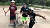 Flying boys on scooters and their mentor prove dedication at O'Brien Skate Park